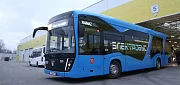 В Петербурге тестируется электробус  КАМАЗ-6282 ONC с ночной зарядкой 